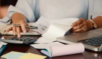 Our CFO reviews the financial projection of the business before investment round